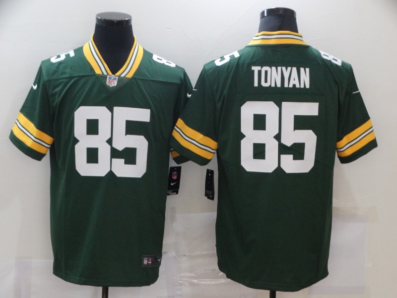 Men's Green Bay Packers Robert Tonyan #85 Green Jersey